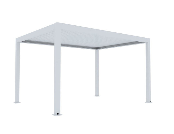 White pergola studio - freestanding large