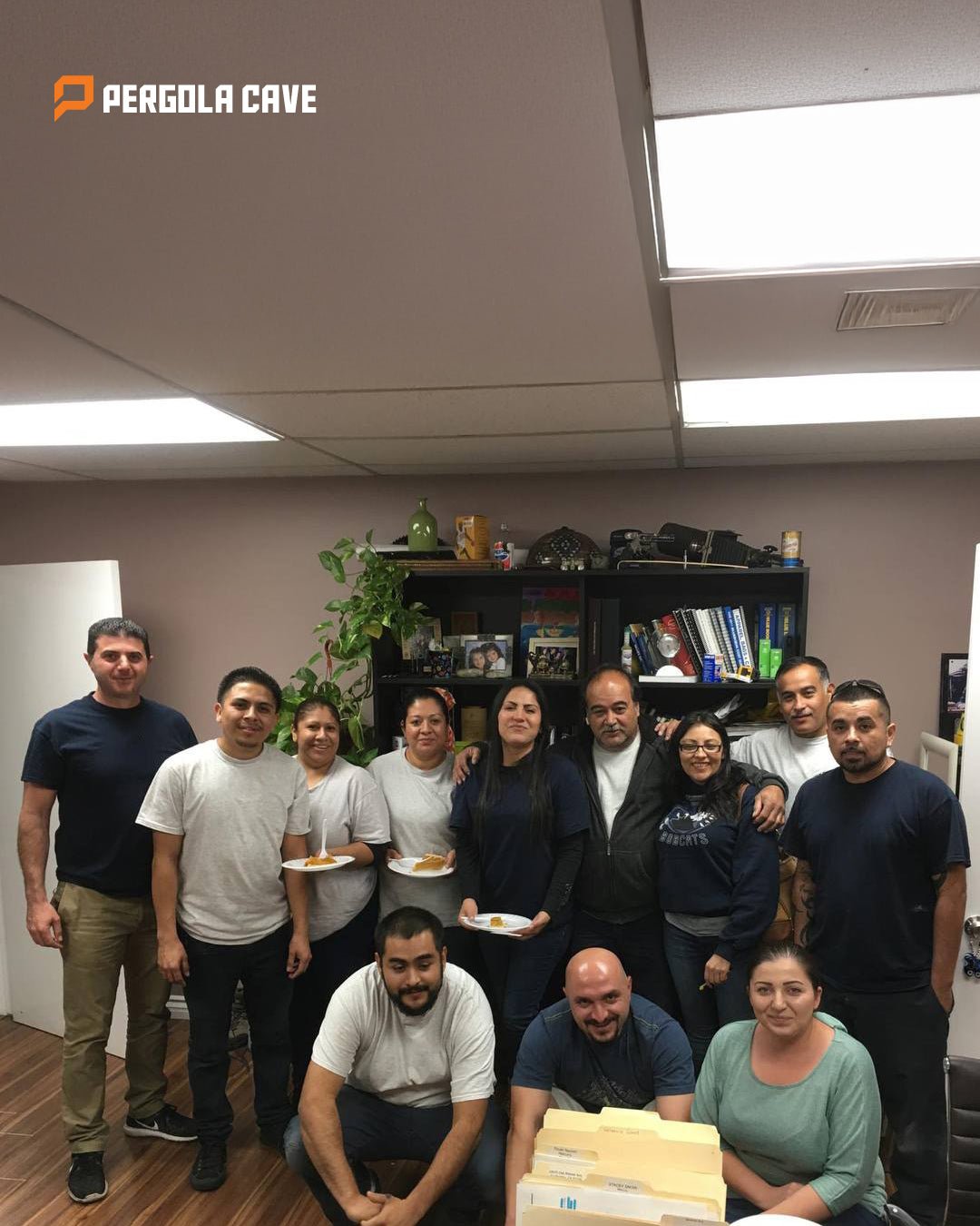 The Pergola Cave team