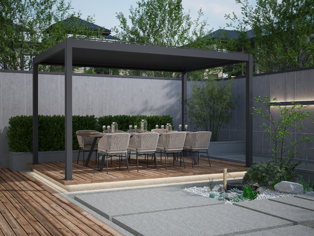 Insulated Pergola: Year-Round Temperature Control for Los Angeles