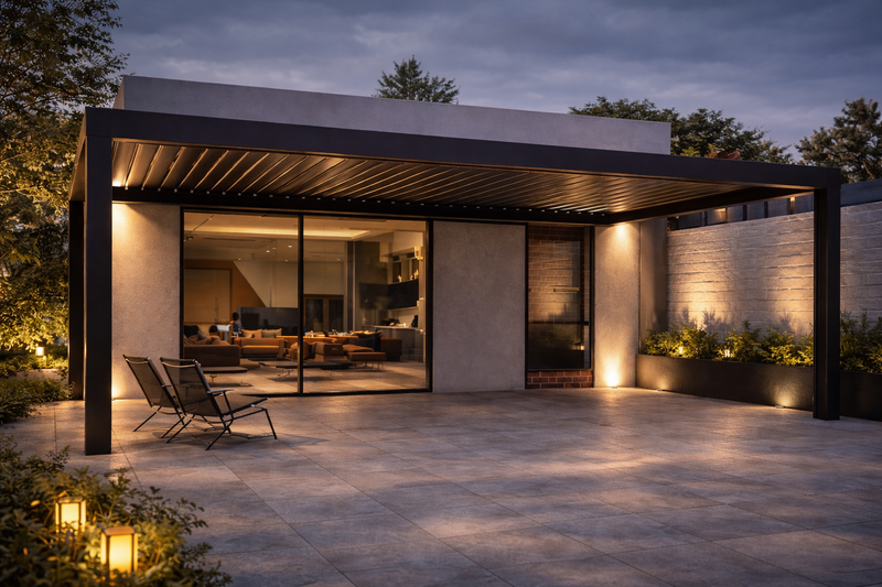Patio Pergola: Integration & Design Guide