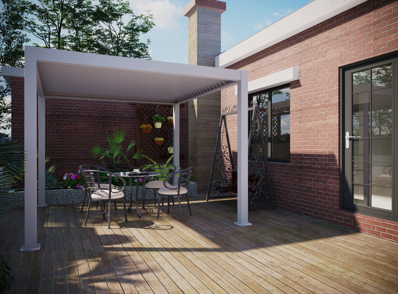 Electric Retractable Pergola Shade: Complete Guide to Motorized Canopy and Louver Systems - pergolacave