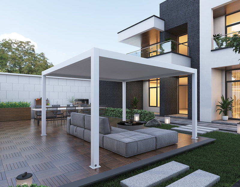 Hotel Pergola &amp; Rooftop Pergola Systems: How Los Angeles Hospitality Venues Create Year-Round Outdoor Destinations - pergolacave