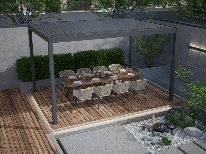 Hotel Pergola: Luxury Hospitality Outdoor Space Solutions for Los Angeles - pergolacave