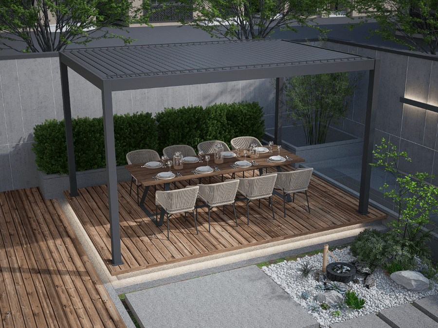 Hotel Pergola: Luxury Hospitality Outdoor Space Solutions for Los Angeles - pergolacave