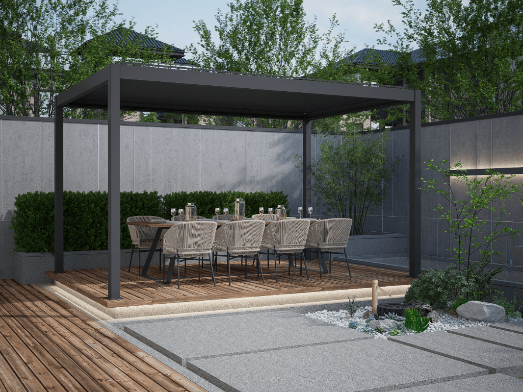 Insulated Pergola: Year-Round Temperature Control for Los Angeles - pergolacave