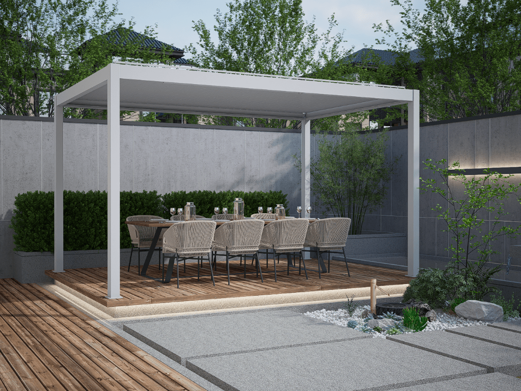 Irvine Corporate Campuses: Outdoor Shade Structures Reduce Employee Turnover 22% Saving $1.8M Annually While Increasing Productivity 28% Through Wellness Break Areas 2026 - pergolacave