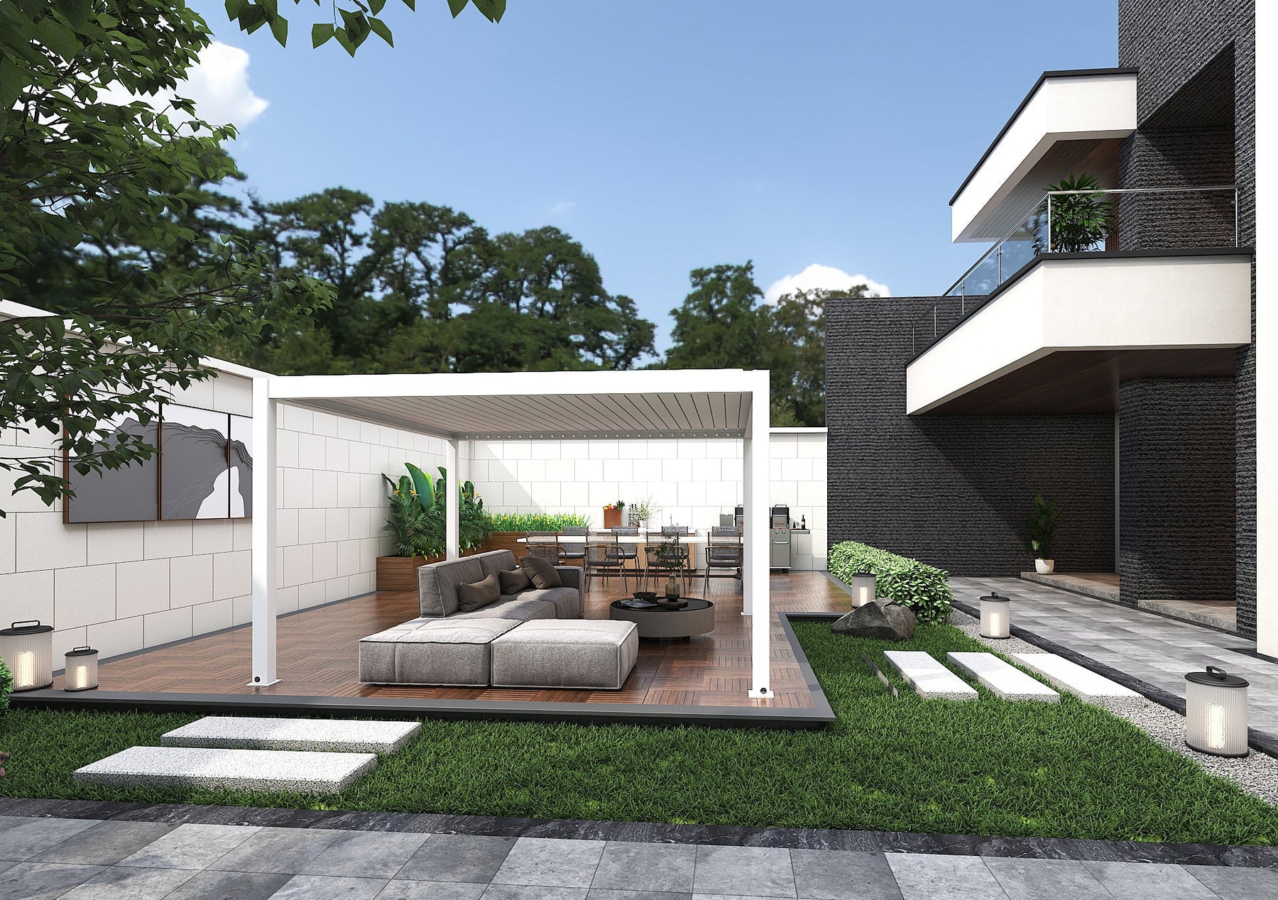 Laguna Beach Empty Nesters: Luxury Pergolas Enable Downsizing to 2,800 Sq Ft Homes While Maintaining 4,500 Sq Ft Entertaining Capacity 2026 - pergolacave