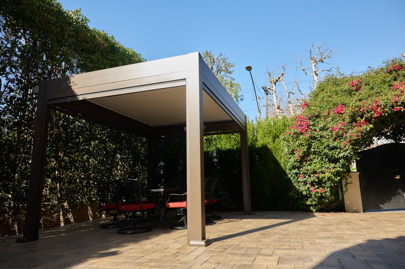 Los Feliz 2026: How Motorized Aluminum Pergolas Solve the $114,000 Aging-in-Place Crisis for Multigenerational Families - pergolacave
