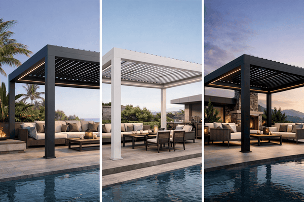Outdoor Kitchen Pergola: Cook, Dine &amp; Entertain Under Cover Year-Round in Los Angeles - pergolacave