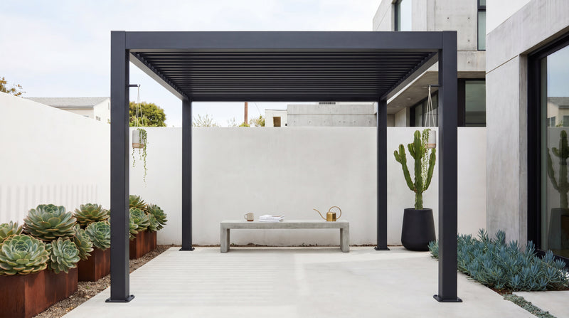 Sunkisser SK1 Louvered Pergola – Anthracite