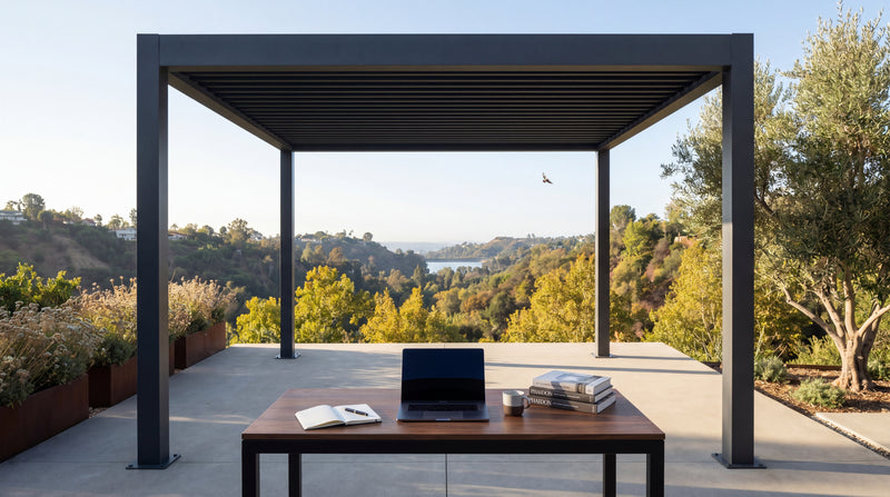 Sunkisser SK1 — Manual Louvered Pergola