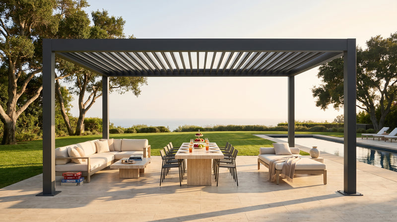 Sunkisser SK1 — Manual Louvered Pergola