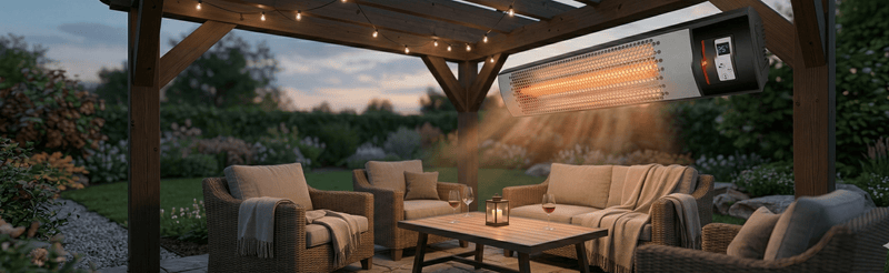 Sunkisser 1 Infrared Heater - pergolacave