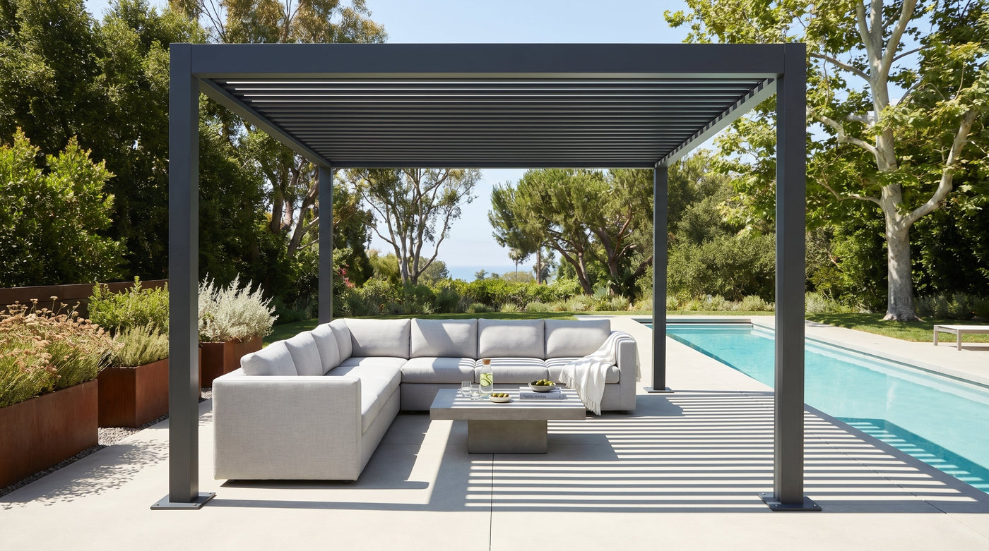 Sunkisser 200 Manual 9 ft Height - pergolacave