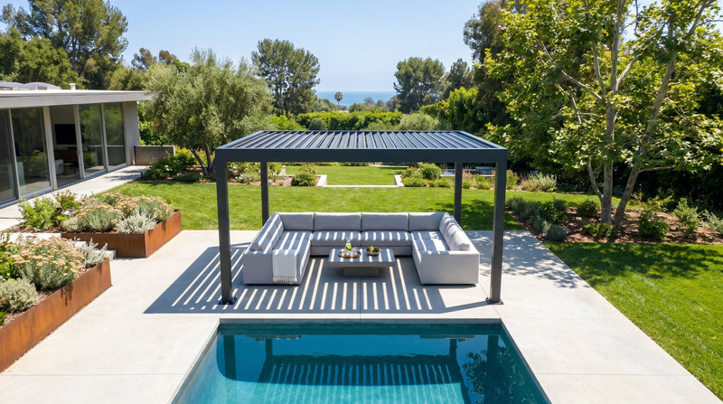 Sunkisser 200 Manual 9 ft Height - pergolacave