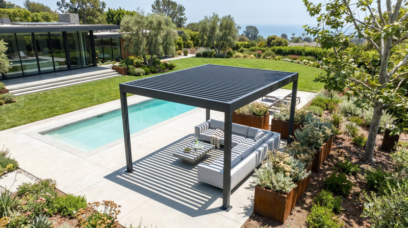 Sunkisser 200 Manual 9 ft Height - pergolacave